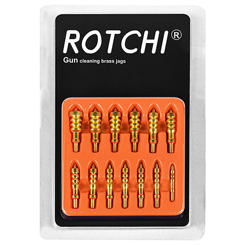 Set van 13 stuks voor het reinigen van koperen spuitpistolen, blisterverpakking