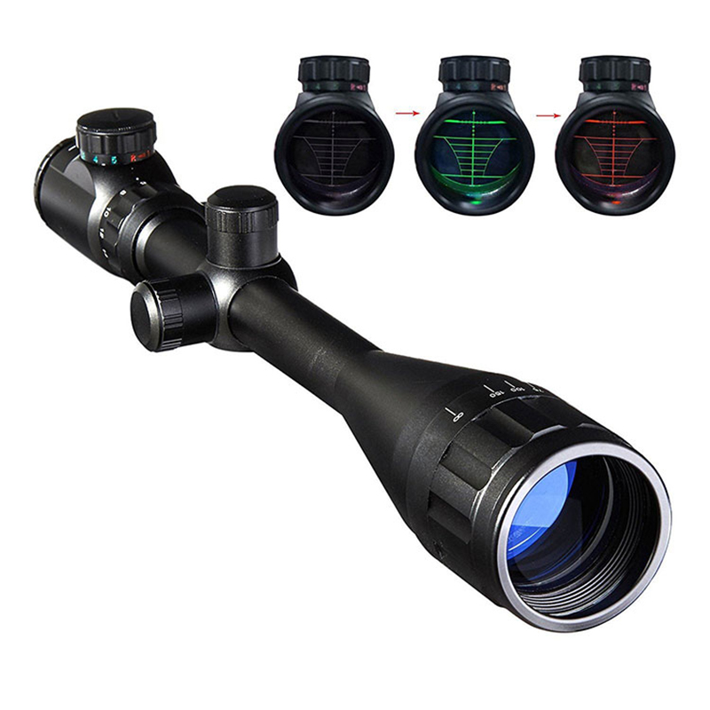 6-24x50 Verstelbare Richtkijker Richtkruis Rood Groen Dot Jacht Scopes Tactische Riflescopes Jacht Rifle Sight Scope