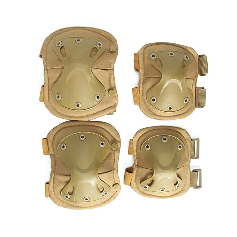 Combat Tactical Military Army Harde knie- en elleboogbeschermers Bescherming Jachtsportveiligheidspads voor buiten