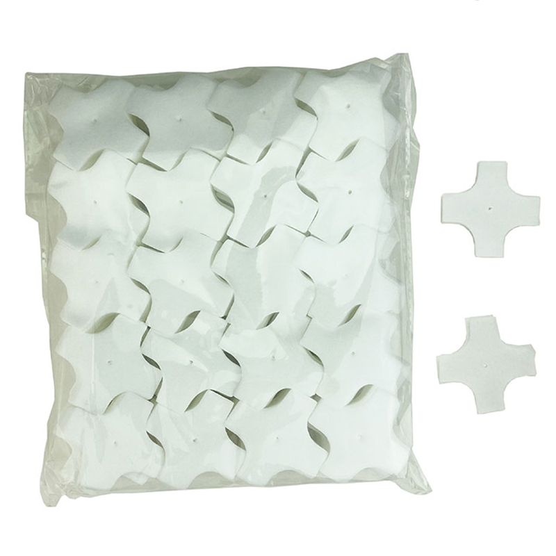 Pistoolreinigingspatches Stervorm Flexibel synthetisch materiaal