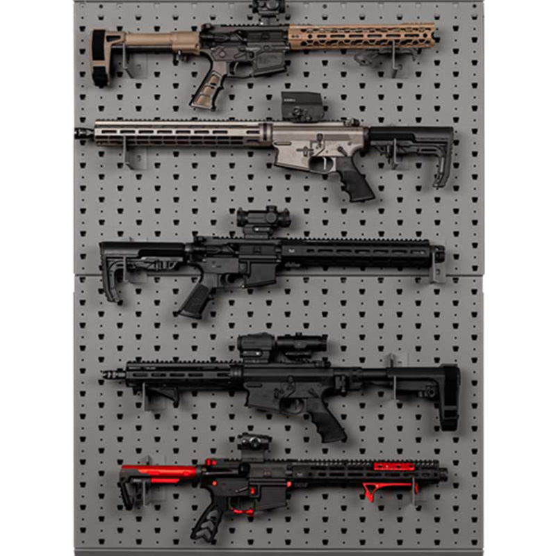 Moderne metalen displaystandaard Rifle Sniper Pistol displaystandaard Wapen displaystandaard