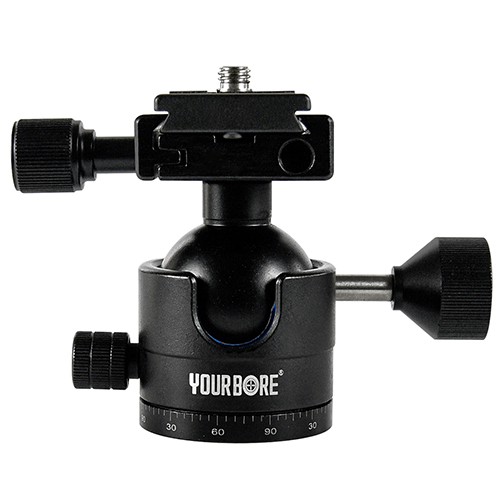 Dubbele Kaak Gesloten Gun Armatuur Schieten Statief Beugel Met Arca Swiss Geleiderail Schroefgaten, Statief Balhoofd Beugel