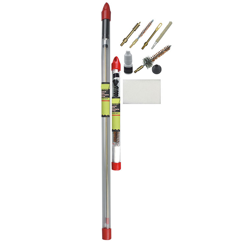 Geweerreinigingsset Eéndelig pakket met lange staaf hangende buis