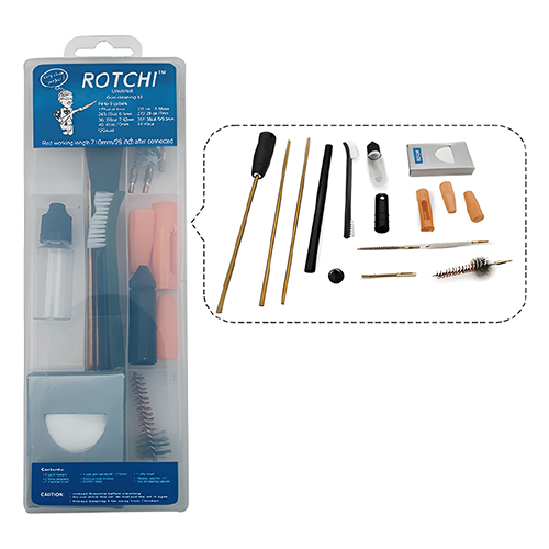 Geweerset met boringgeleider en pistoololie