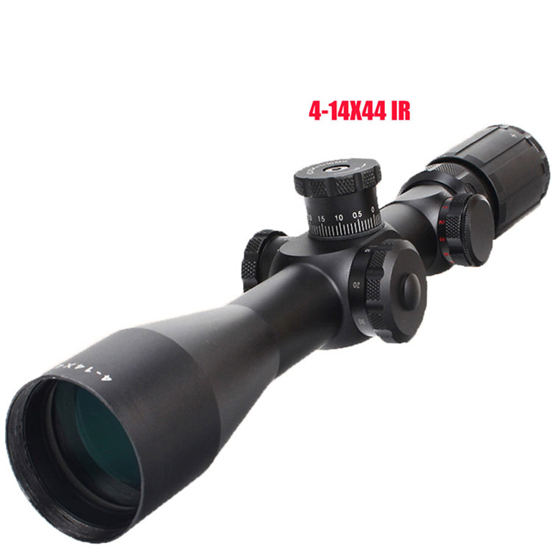 Tactische 4-14x44 Scope Luchtpistool Schieten Jacht Scope Riflescope Jachtuitrusting Richtkijker Lange afstand