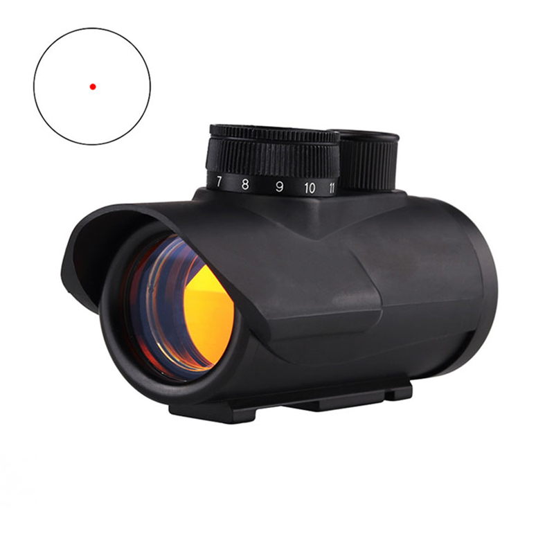 Tactische Jacht 1x30 Red Dot Holografisch Zicht RGB Dot Sight Met 11/20mm Picatinny Weaver Rail Mount