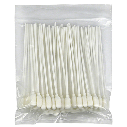 Witte stofvrije wattenstaafjes, speciale doek